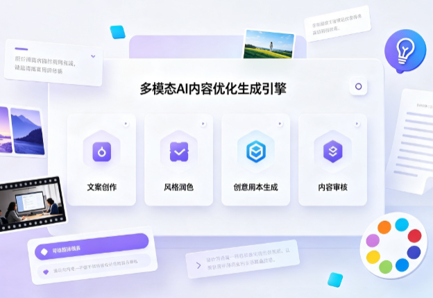 来宾AI智能内容优化创新 多模态生成技术丰富数字内容创作生态